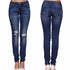 Ripped Stretch Skinny Jeans Fashion Women's Clothing - ROUTINE FASHION