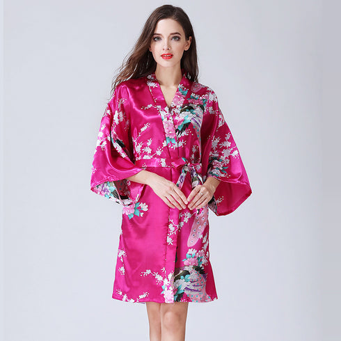 Sexy nightgown bathrobe home service - ROUTINE FASHION