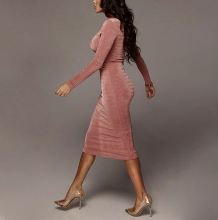 Pencil skirt with round collar - ROUTINE FASHION