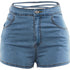 High waist denim shorts - ROUTINE FASHION