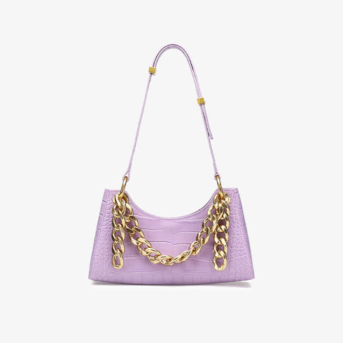 Chain leather shoulder bag - ROUTINE FASHION