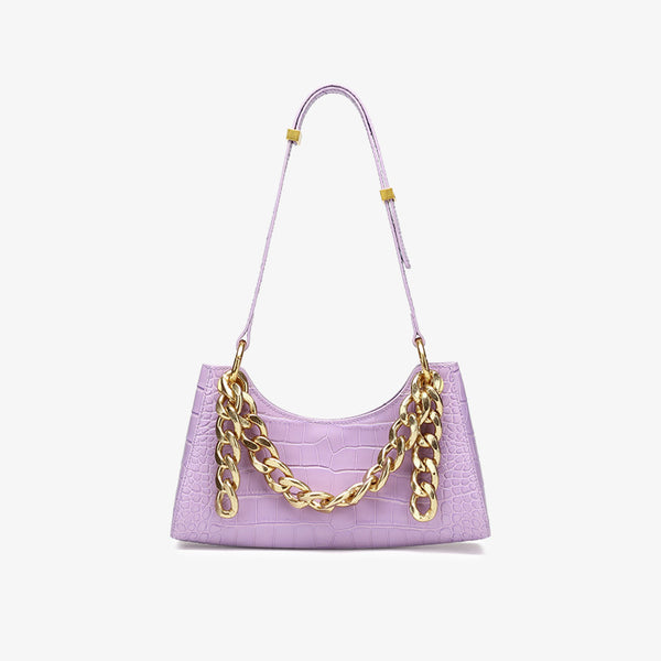 Chain leather shoulder bag - ROUTINE FASHION