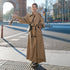 Women's Mid-length Trench Coat - ROUTINE FASHION