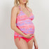 Printed split pregnant women swimsuit - ROUTINE FASHION