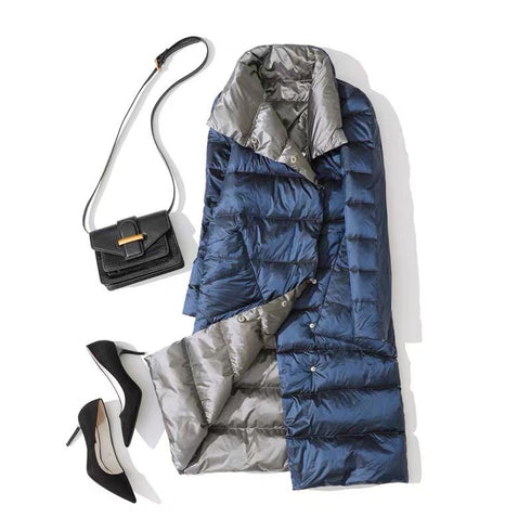 Extended down jacket - ROUTINE FASHION