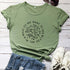 Blouse T-shirt cotton shirt short sleeve - ROUTINE FASHION