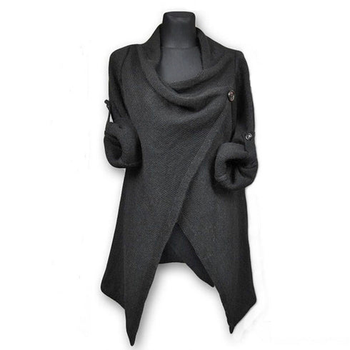 Women's Cardigan Sweater Irregularity Coat - ROUTINE FASHION