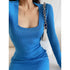 Women's French Slim Knitted Dress - ROUTINE FASHION