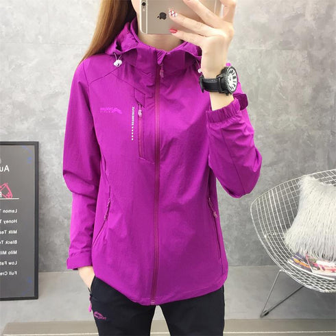 Men's Waterproof And Windproof Soft Shell Outdoor Double Layer Women's Jacket - ROUTINE FASHION