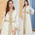 New National Style Embroidered V-neck Elegant Temperament Dress - ROUTINE FASHION
