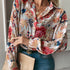 Printed Cardigan Women's Shirt Chiffon Temperament - ROUTINE FASHION