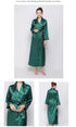 Silk Lace Pajamas Bathrobe Home Clothes - ROUTINE FASHION