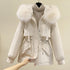 Korean Style Loose Cotton Short Fleece Parka - ROUTINE FASHION
