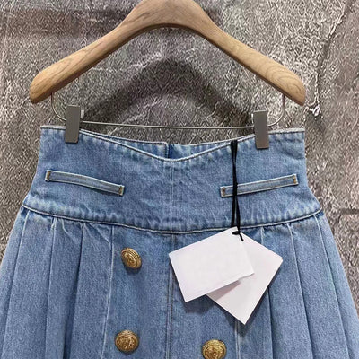 Women's Designer Niche Denim Skirt - ROUTINE FASHION