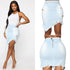 Ripped Bag Hip Skirt Women Denim - ROUTINE FASHION