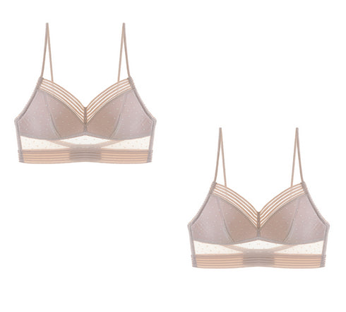 Backless Bra Invisible Bralette Thin Lace Wedding Bras Low Back Underwear Push Up Brassiere Women Seamless Lingerie Sexy BH Top - ROUTINE FASHION