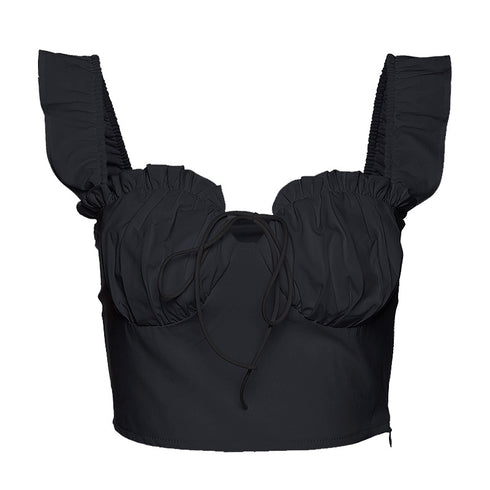 All-match Outer Wear Sleeveless Pleated Waistcoat Women - ROUTINE FASHION