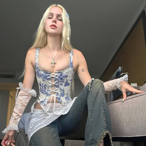 Women's Belted Waistcoat, Tops, Women's Design Sense - ROUTINE FASHION