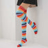 Women's cotton socks over the knee socks creative high socks - ROUTINE FASHION