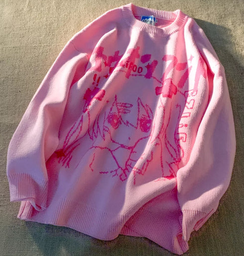 Sweater Women Oversize Tops Long Sleeve Jumper - ROUTINE FASHION