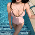 Simple One-piece Swimsuit Women Retro Hot Spring Swimsuit Women - ROUTINE FASHION