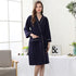 Bathrobe Three-quarter Sleeve Absorbent Quick-drying Pajamas - ROUTINE FASHION