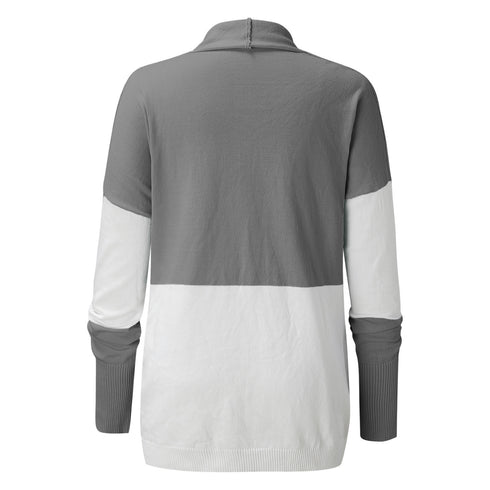 Knitted Cardigan Rainbow Cardigan Sweater Coat Women - ROUTINE FASHION