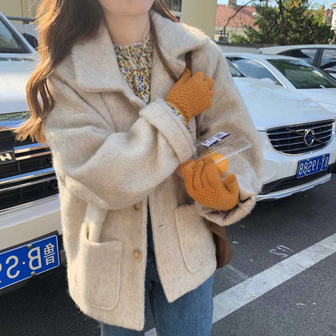 Classic Style Fried Street All-match Loose And Idle Gentle Cotton Coat Women - ROUTINE FASHION