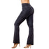 High Waist Black Flared Skinny Women's Stretch Jeans - ROUTINE FASHION