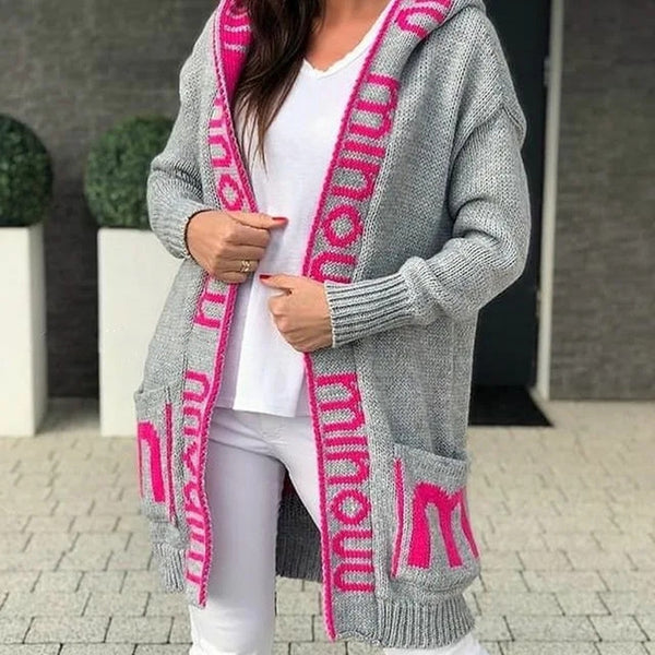Women's Fashion Mid-length Sweater Women Cardigan - ROUTINE FASHION