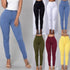 Casual Pants For Women High Waist Stretch Slim Trouser Skinny Candy Color Jeans - ROUTINE FASHION