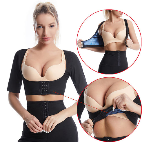 Women's Short Sleeve Vest Shapewear - ROUTINE FASHION