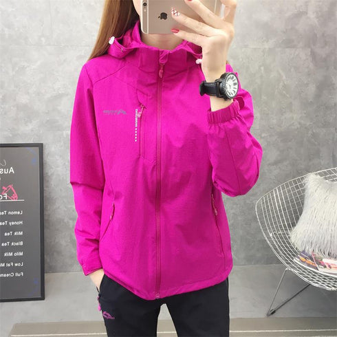 Men's Waterproof And Windproof Soft Shell Outdoor Double Layer Women's Jacket - ROUTINE FASHION