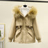 Korean Style Loose Cotton Short Fleece Parka - ROUTINE FASHION