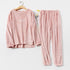 Flannel Pajamas Sets Winter Home Clothes For Women Men Sleepwear Couple - ROUTINE FASHION