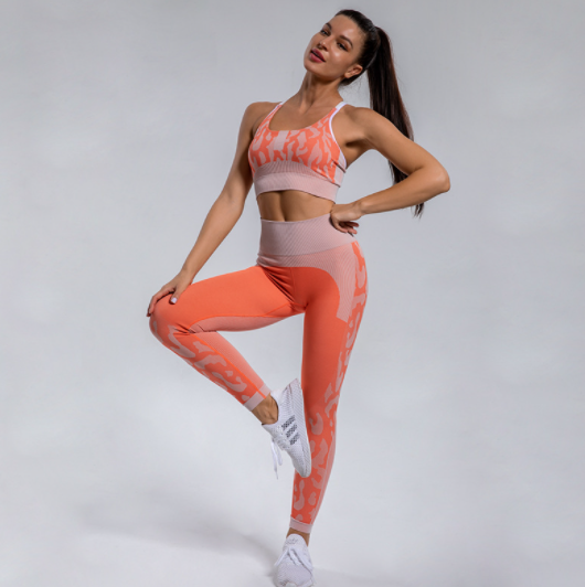 Trousers Autumn Woven Clothes Seamless Bras Suspenders Jacquard - ROUTINE FASHION