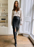 French Temperament All Match Leather Skirt Women - ROUTINE FASHION