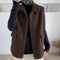 Women's Lamb Plush All-match Slim Waistcoat Vest Jacket - ROUTINE FASHION
