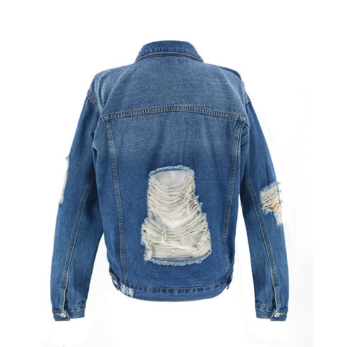 European And American Slim All-match Denim Female Jacket Women - ROUTINE FASHION