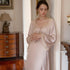 Romantic Nightgown Nightwear Princess Women Vintage Sleepwear Satin - ROUTINE FASHION