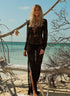 Women Crochet Beach Knitted Beach Cover Up Dress Tunic Long - ROUTINE FASHION