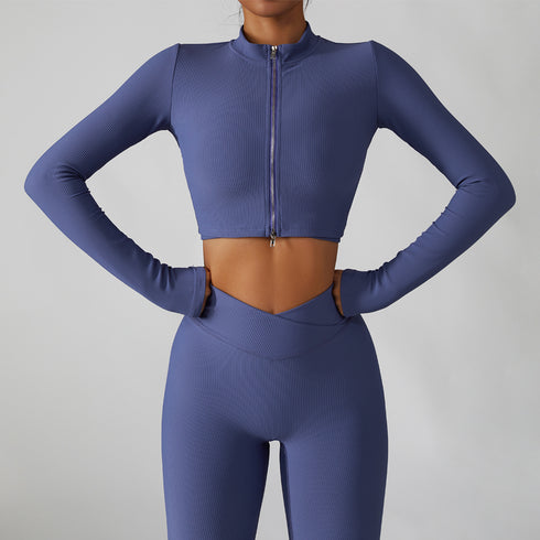 Quick Drying Fitness Coat For Women Breathable And Tight - ROUTINE FASHION