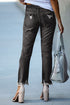 Casual Women's Elasticated Lace-up Slim-fit Jeans - ROUTINE FASHION