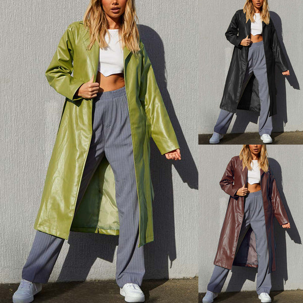 Temperament Casual Versatile Trench Coat - ROUTINE FASHION