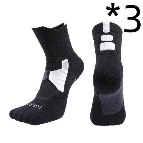 Sports Socks, Sweat-Absorbent, Elite Basketball Socks - ROUTINE FASHION