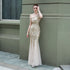 Dress Female Fairy Fantasy Ladies Party Party Party Evening Dress Sexy Long Section Was Thin Toast Bride - ROUTINE FASHION