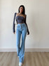 American Retro Slim Double Button Pocket Jeans - ROUTINE FASHION