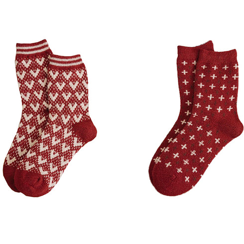 Printing Keep Warm Winter Women Socks - ROUTINE FASHION
