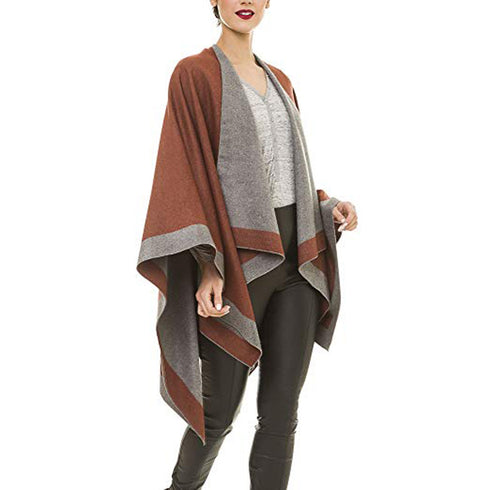 Imitation Cashmere Cape All-match Shawl - ROUTINE FASHION