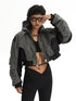 MA-1 Bomber Jacket Reflective Splicing Jacket - ROUTINE FASHION